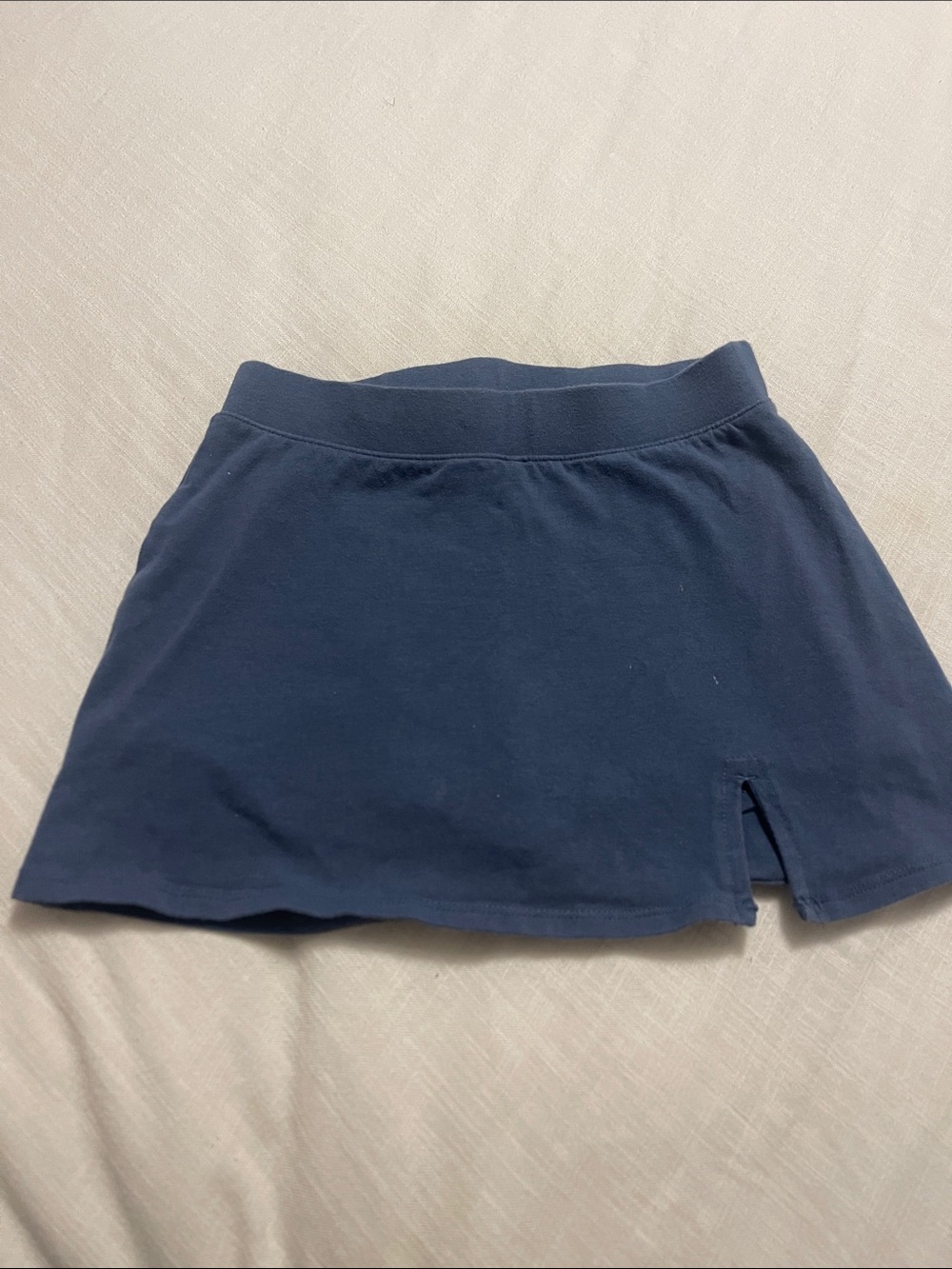 SO Navy Girls' Skort with Front Slit